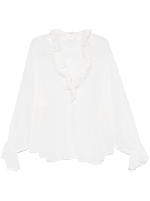 Camicia con arricciature ERMANNO SCERVINO | D462K319QEL10602